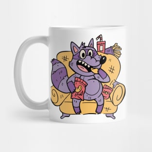 Couch Fastfood P R t shirt Mug